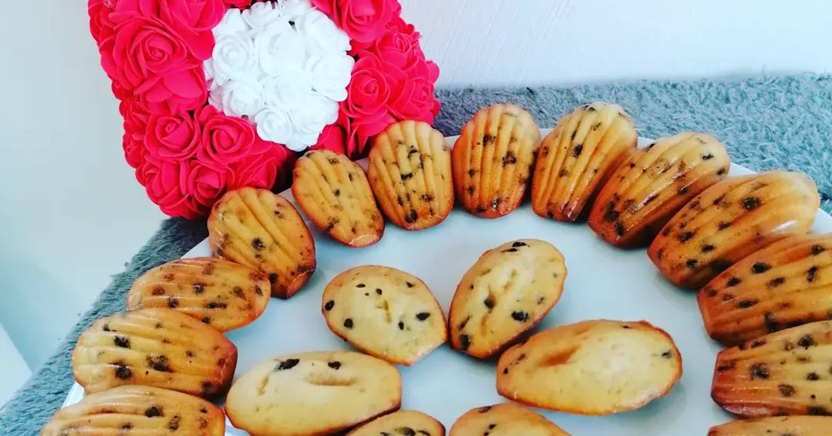 Madeleines healthy aux pépites de chocolat - healthyfood_creation