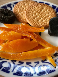 Una foto de Naranja confitada
