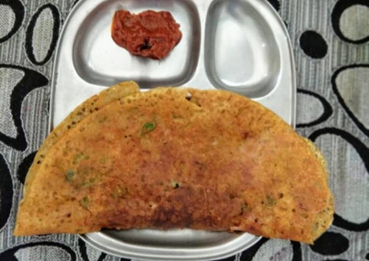 Simple Way to Prepare Award-winning Instant Bajra rava dosa