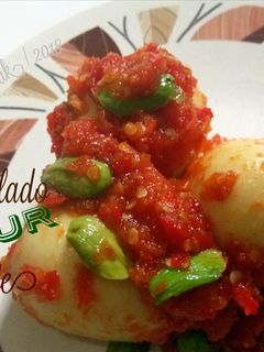 Foto resep Balado Telur Pete