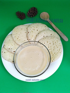 Foto resep Serabi Kinca Gula Merah