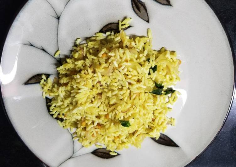 Simple Way to Make Award-winning Andhra Uggani/puffed rice upma