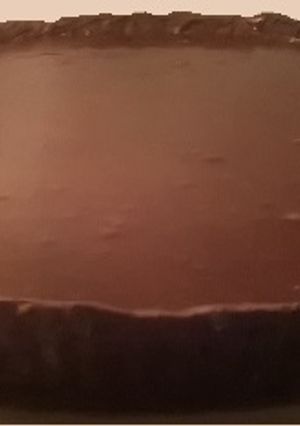 Una foto de Tarta de parfait de café y ganache de chocolate con leche