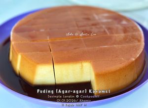 Gambar Puding Karamel Telur (Versi Agar-agar)