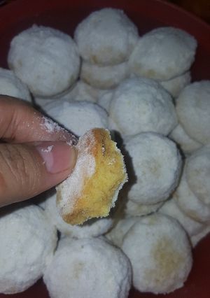 Foto resep Kue putri salju