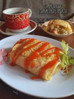 Foto resep Omurice (Omelete Nasi)