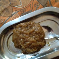 A picture of Atta halwa.