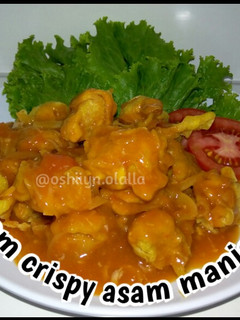 Foto resep Ayam crispy asam manis