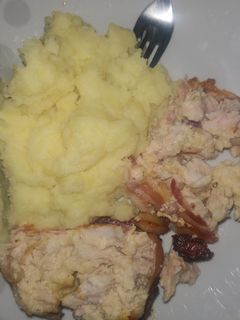 Őzgerincben sült csirkemell recept fotója