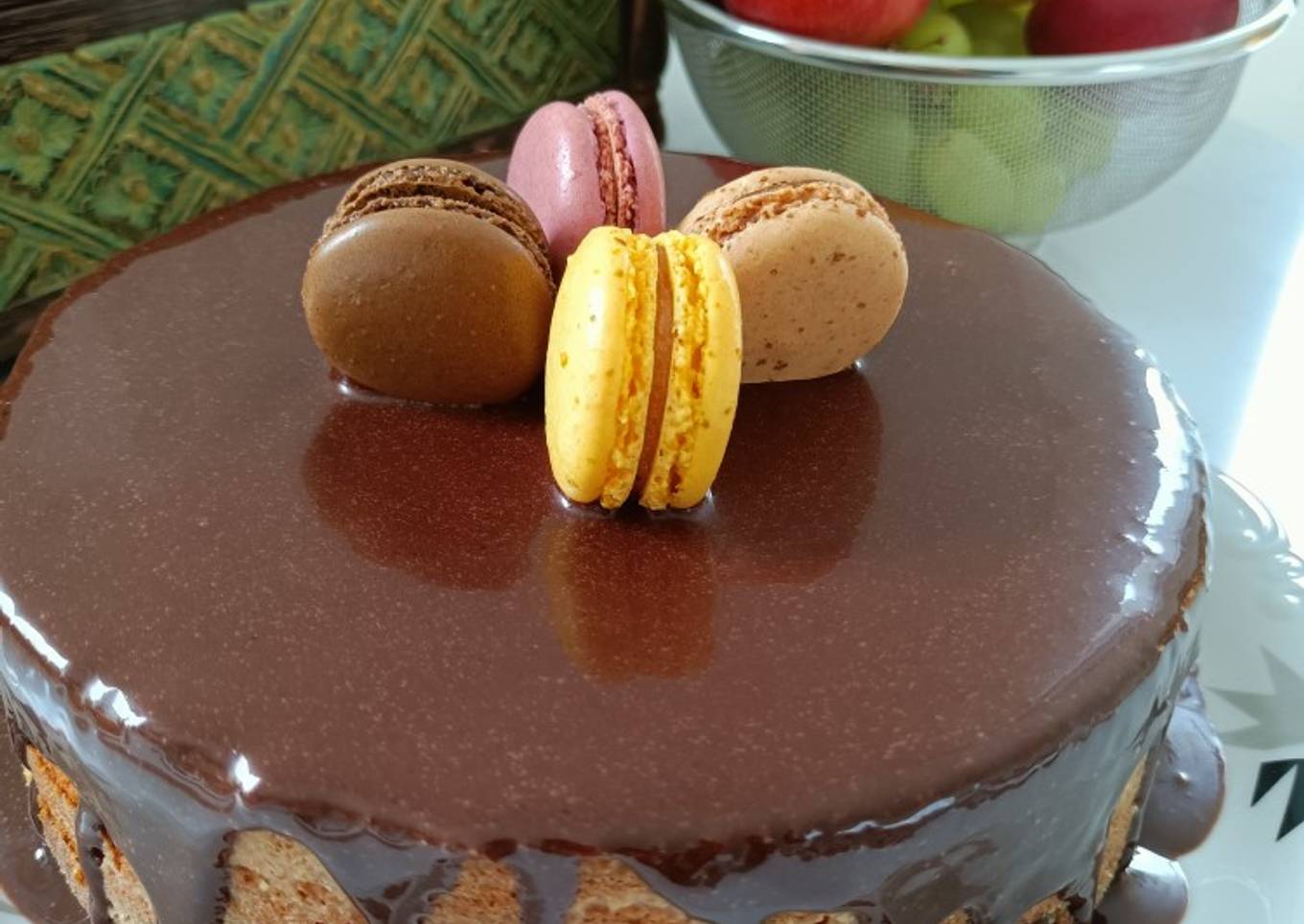 Chocolate ganache / saos coklat
