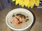 Hình ảnh của cháo cá hồi cho bé