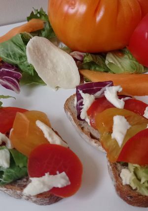 Une photo de Tartines estivale