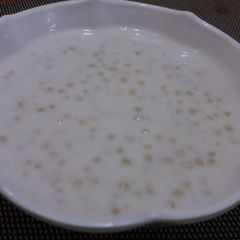 A picture of Sabodana kheer.