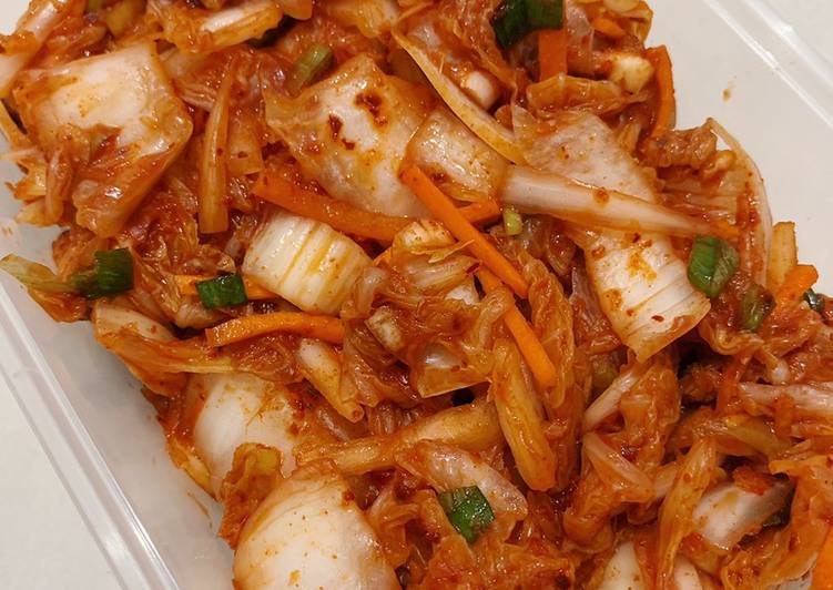 Fresh Kimchi (tanpa tepung beras)