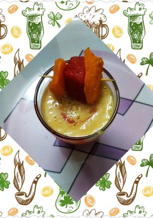 A picture of Mango Lassi.