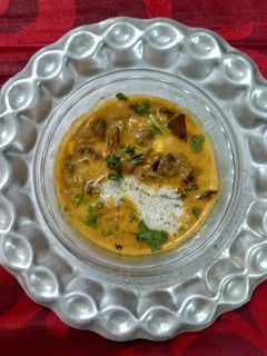 மஷ்ரூம் குர்மா (Mushroom Korma recipe in Tamil) செய்முறை முக்கிய புகைப்படம்