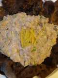Steamed minced meat with black fungus