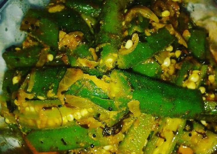 Recipe of Quick Dahi bhindi