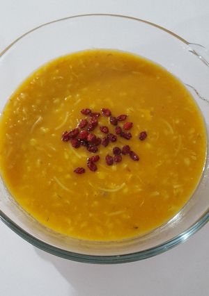 عکسی از دستور سوپ جو ساده