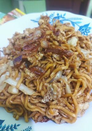 Foto resep Mie goreng sederhana
