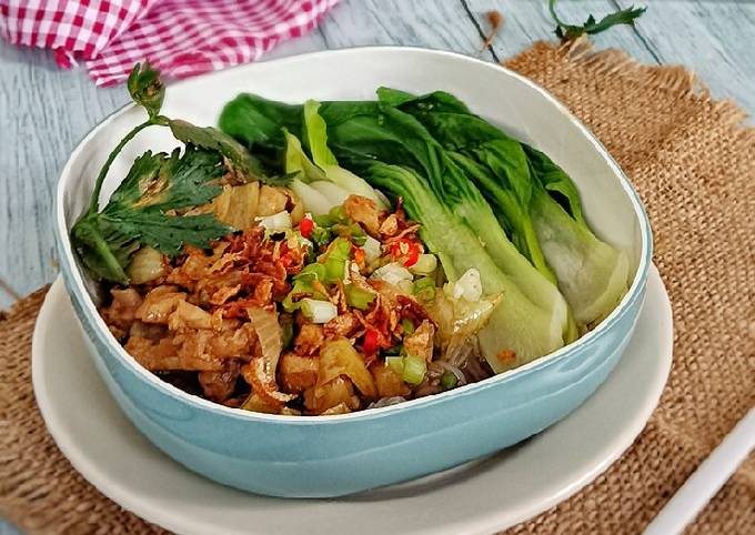 Resep Bihun Kuah Kecap Resep Bihun Kuah Kecap