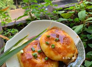 Hình của món Bánh Mochi Khoai Tây Nhân Phô Mai.