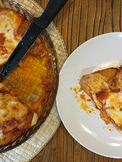 Una foto de Papa pizza doble de atún
