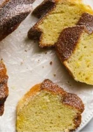 صورة لوصفة كيكة الفانيليا الاسفنجيه 🍰 لذيذه