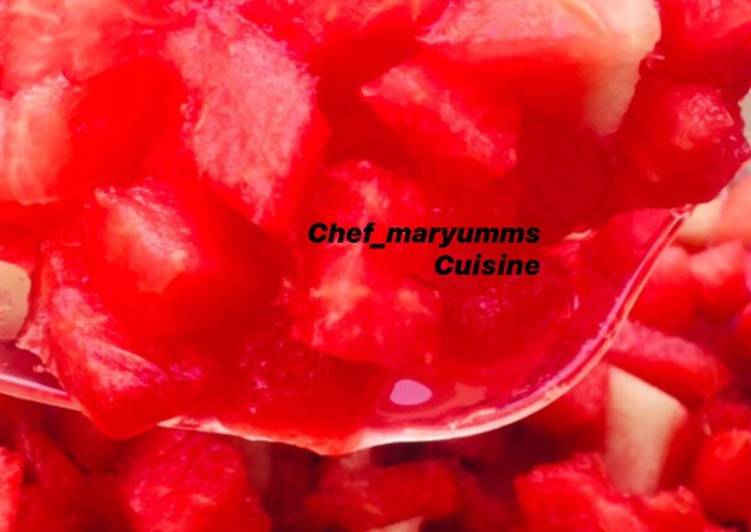 Recipe of Quick Sweet Watermelon by Chef_Maryumms_Cuisine🌸 | Simple Recipe For Kids