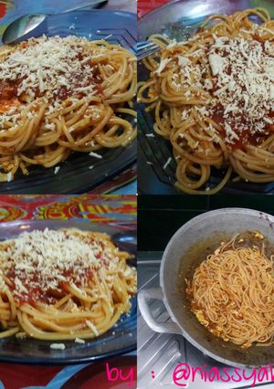 Foto resep Spaghety ala bunda nia 😊
