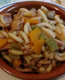 Choupa (pota) con fideos