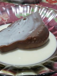 Foto resep Puding Coklat Vla Vanilla (Puding KFC)