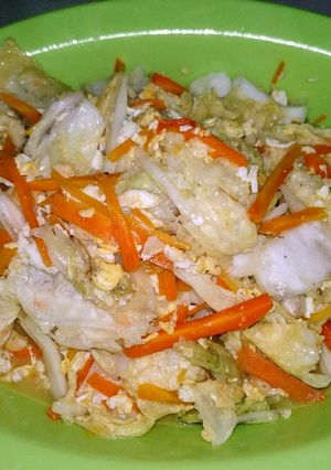 Foto resep Tumis sawi putih