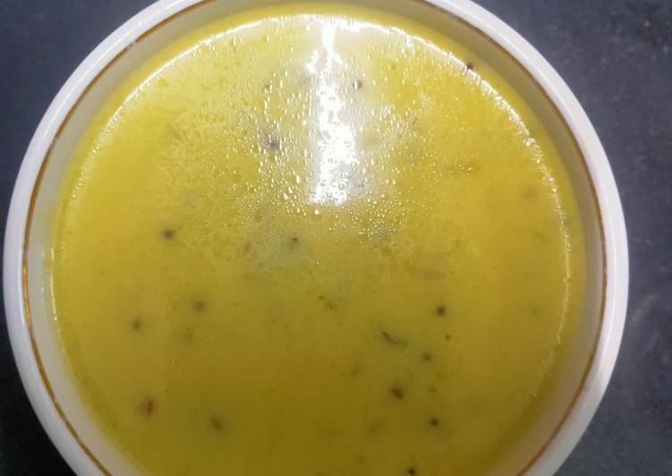 Simple Way to Make Super Quick Homemade Buttermilk kadhi