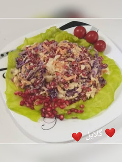 عکسی از دستور سالاد انار 😋