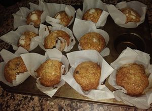 Una foto de Muffins de avena y azahar