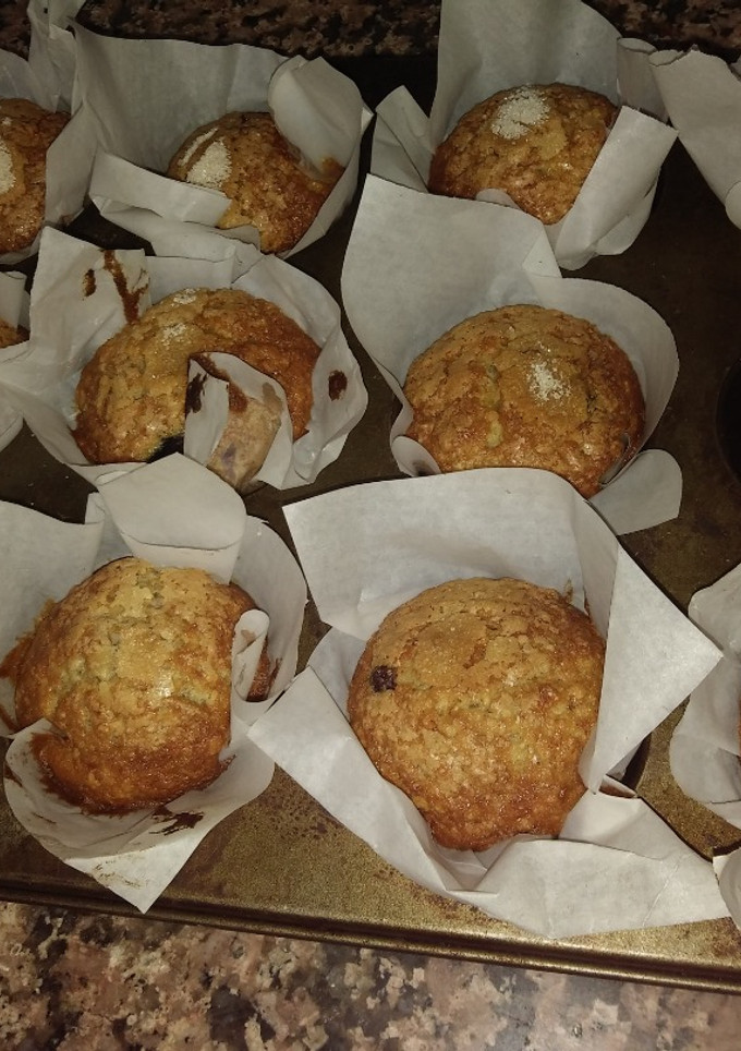 Una foto de Muffins de avena y azahar