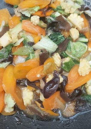 Foto resep Capjay ulala🤭