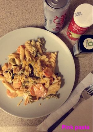 صورة لوصفة باستا Pink Pasta