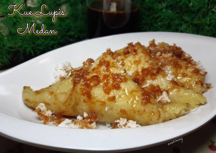 resep cara buat Kue Lupis Medan