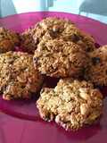 Galletas de avena con frutos secos
