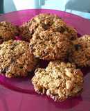 Galletas de avena con frutos secos