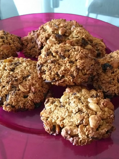 Una foto de Galletas de avena con frutos secos