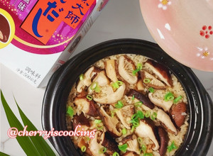 香菇炊飯 的食譜成品照片