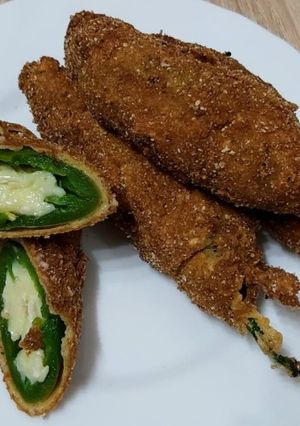 Camembertel töltött jalapeno recept fotója