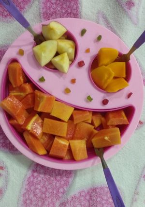 A picture of Yellow fruit chat.