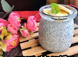 Foto resep Banana Chia Pudding