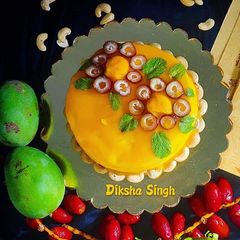 Mango Glaze Cake A picture of Mango Glaze Cake.