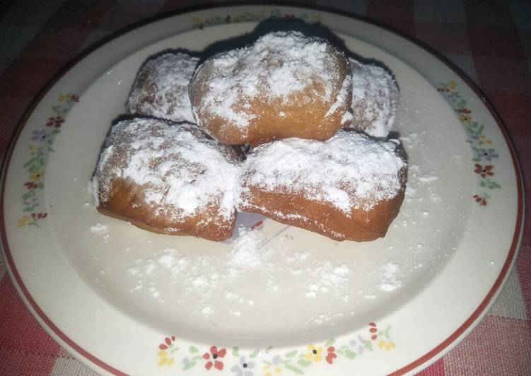 Cara Gampang Membuat Tiana's beignet ala film disney The princess and the frog, Sempurna
