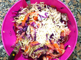 Ensalada de fideos con repollo